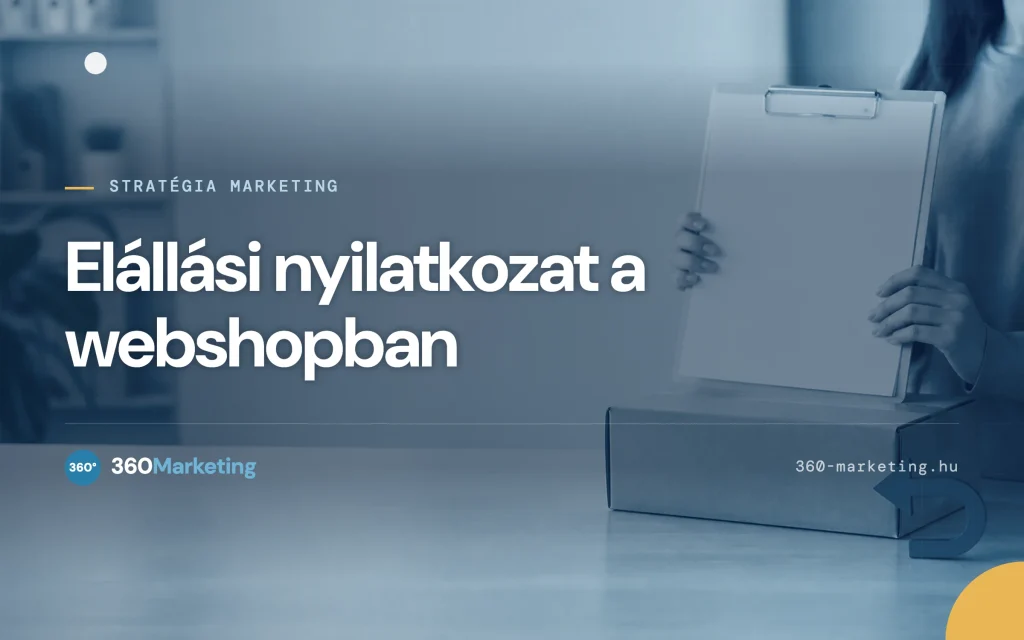 elállási nyilatkozat