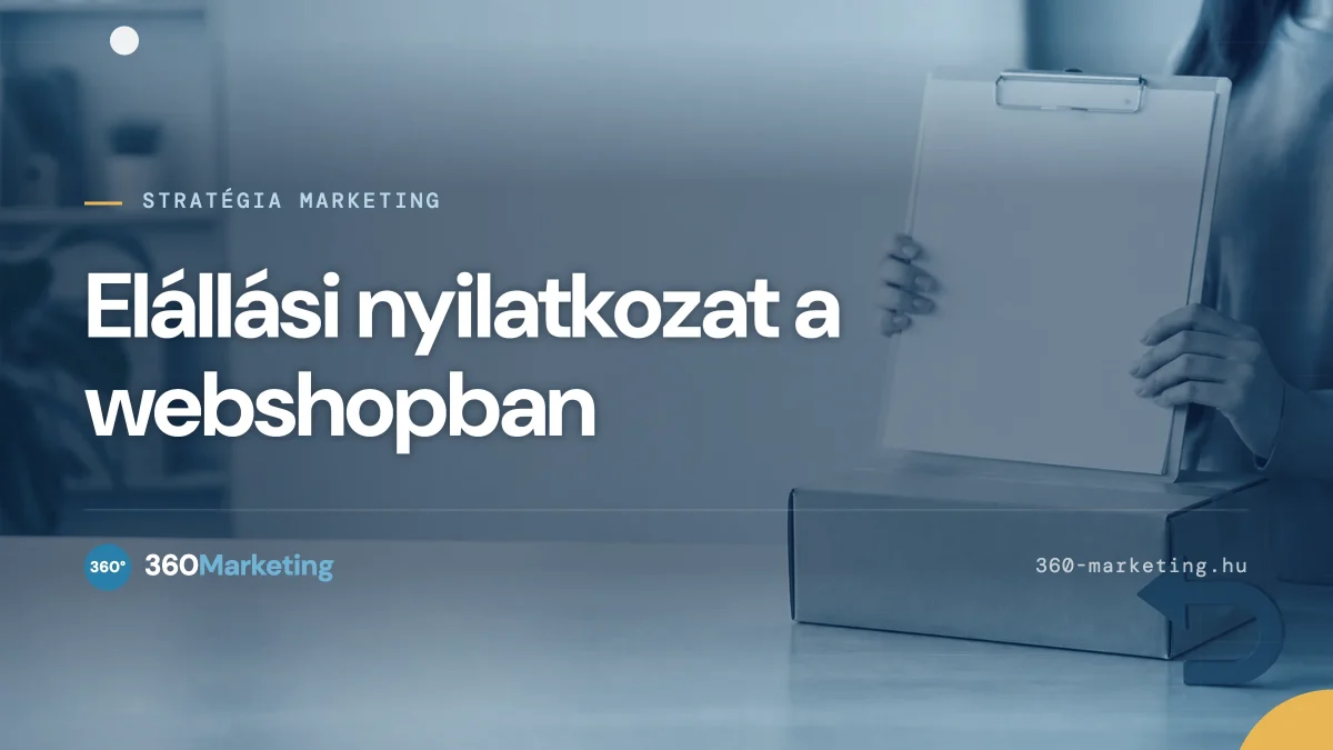 elállási nyilatkozat