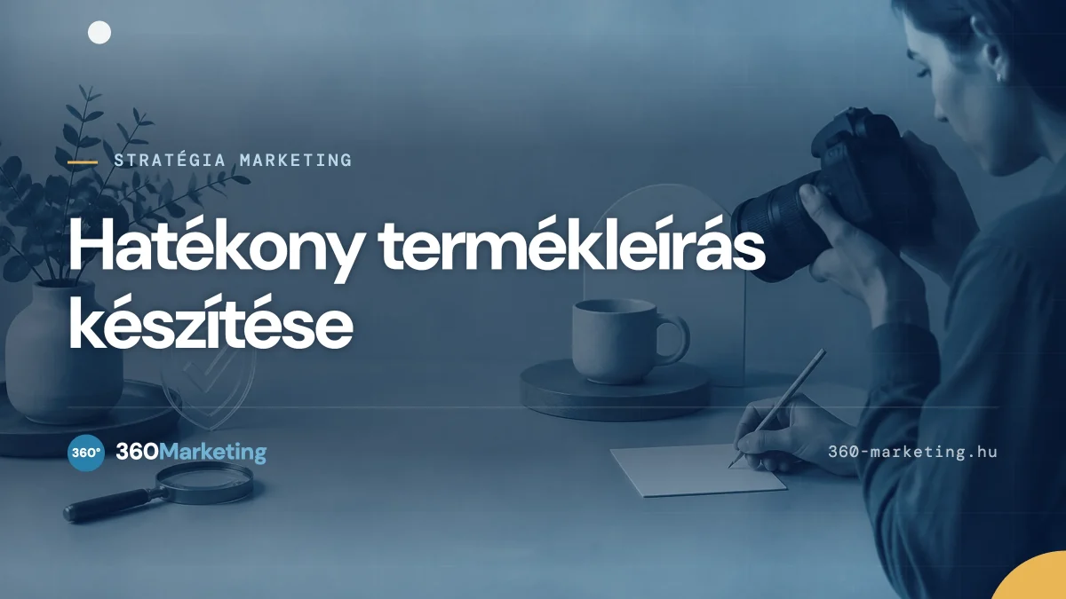 hatékony termékleírás készítése