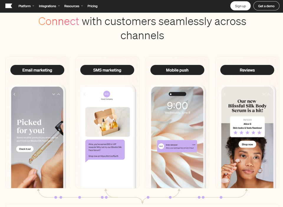 klaviyo email marketing platform