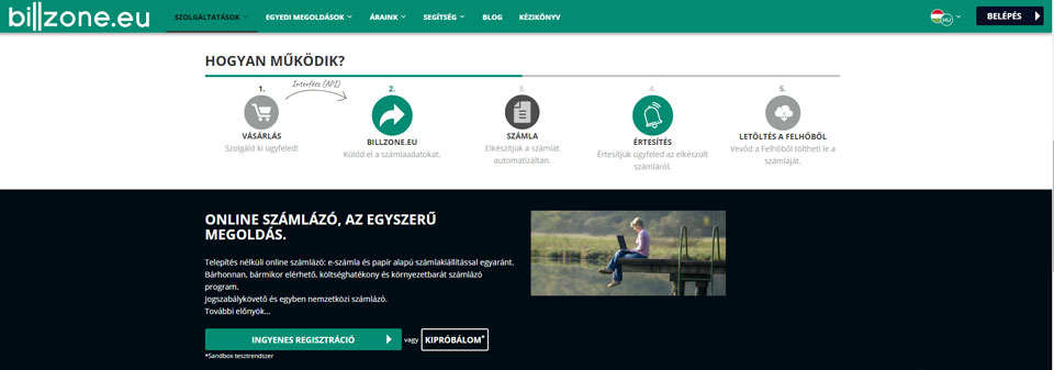 Billzone online számlázás
