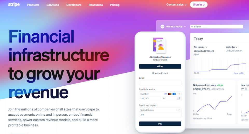 Stripe fizetési rendszer