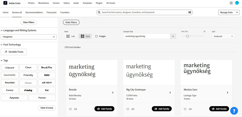 Adobe Fonts
