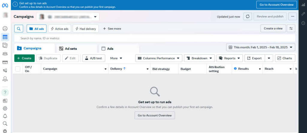 Facebook Ads Manager