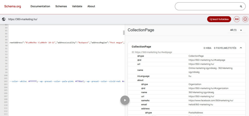 Schema Markup Validator