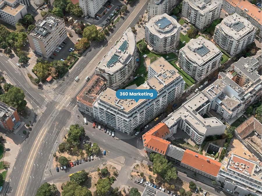 360 Marketing, Budapest, Béke tér 10-11.